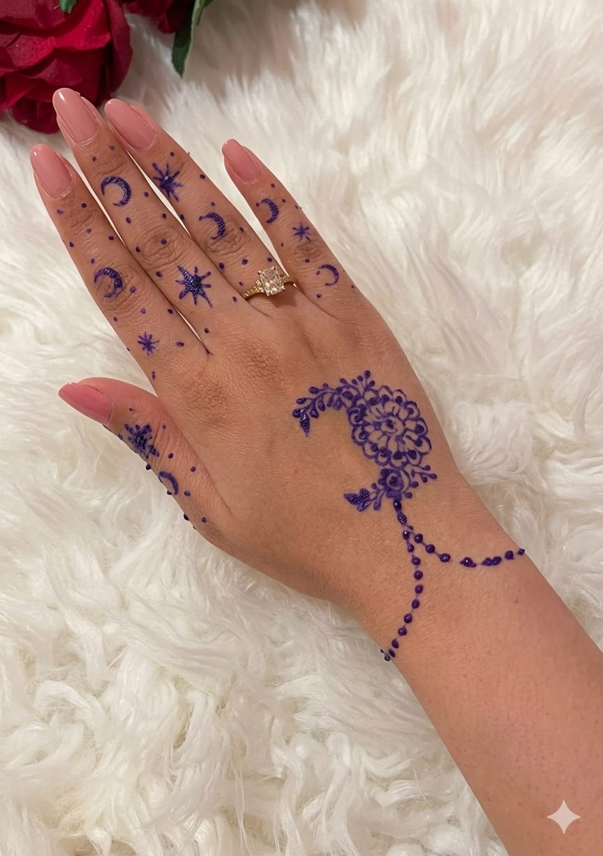 Glitter Gel Cone Mehndi