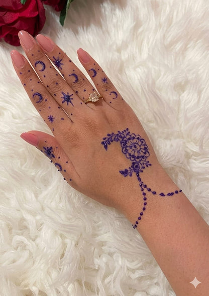 Glitter Gel Cone Mehndi