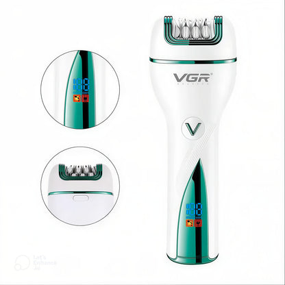 VGR V-728 New Needle Hair Removal Women 3 in 1 Epilator