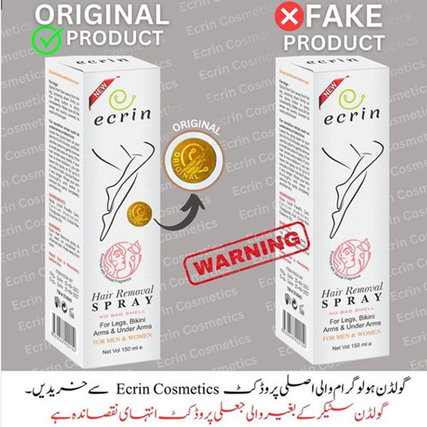Ecrin Hair Removel Spray